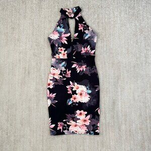 3 for $6 Floral Bodycon Cocktail Summer Sleeveless Dress S